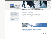 Tablet Screenshot of dreyer-consult.de